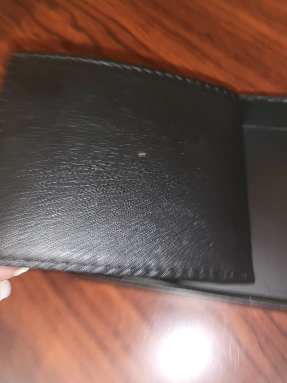 NWT London Fog Men’s Black Leather Wallet